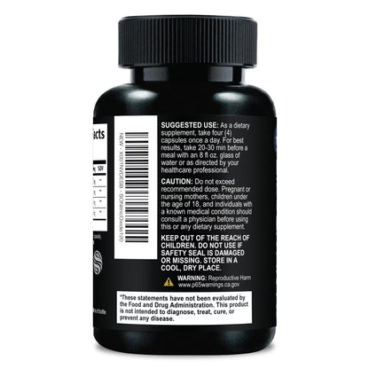 Nitric Oxide Supplement 3000Mg Blend - 3X Strength L-Arginine & L-Citrulline - Complete Pre Workout Nitric Booster - Natural Energy & Muscle Support for Men & Women - Bottled in USA - 120 Capsules